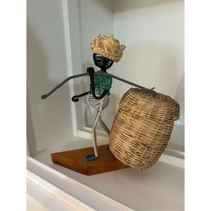 African Wire  Sculpture